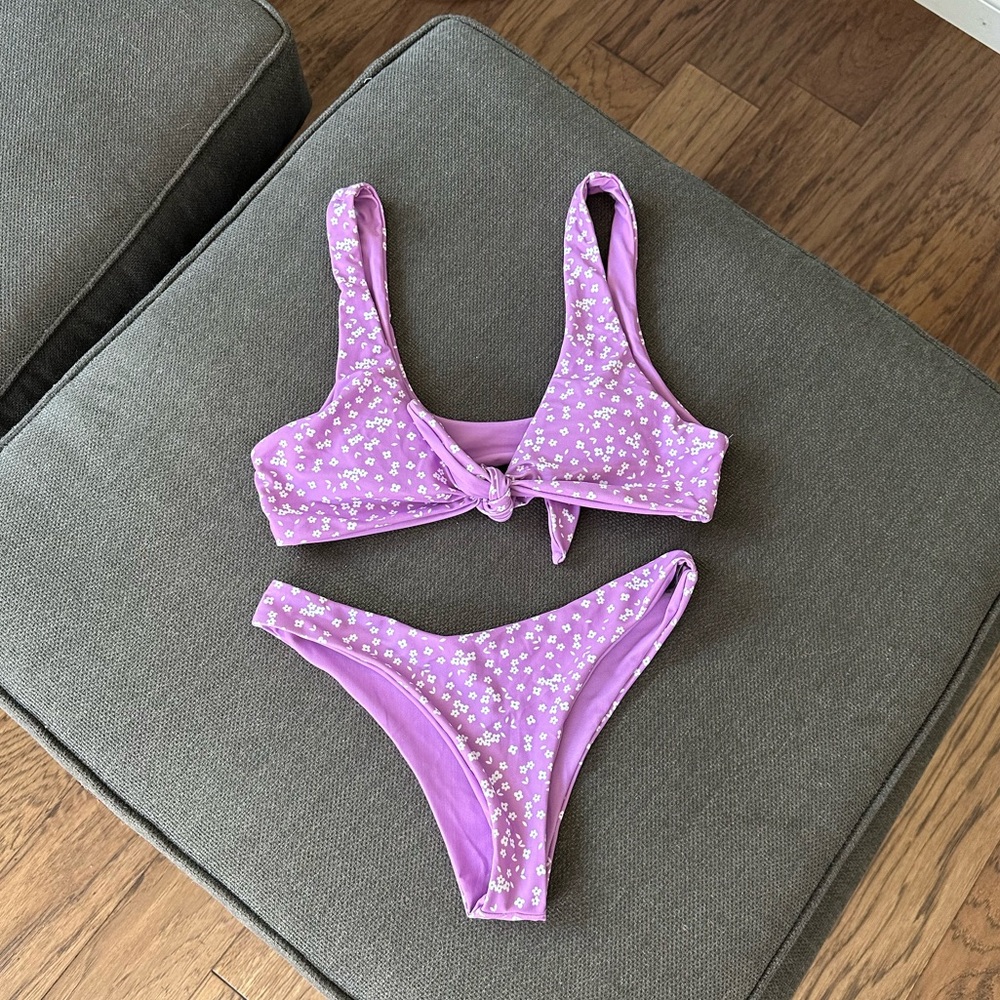💋Host’s Pick💋 Front Tie Floral Bikini